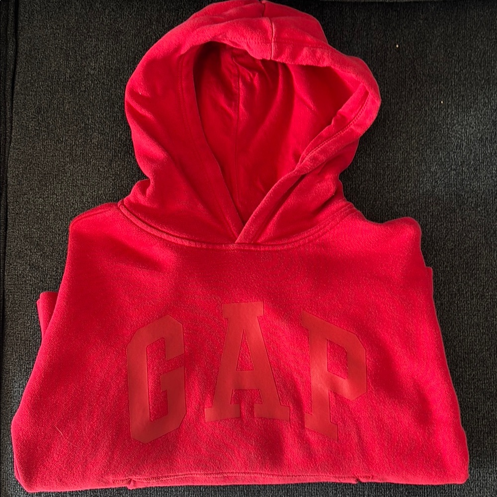 GAP Kids Red Hoodie. Size M